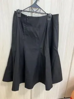 Theory luxe スカート　黒　スーツ　フレア　38のサムネイル