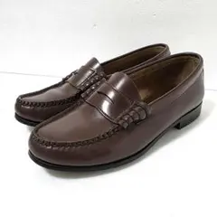 【美品】REGAL リーガル コインローファー モカシン ブラウン 23cm