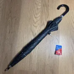 【未使用品】ランバンオンブルー ドット 晴雨兼用 ショート傘 日傘 ブラック