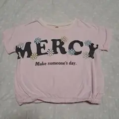 MERCY 花柄プリント Tシャツ 80サイズ