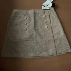 BEAMS GOLFミニスカート ベージュ Sサイズのサムネイル