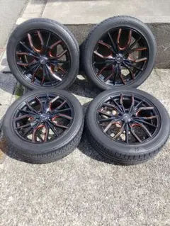 ダンロップ ホイールセット 225/40/18 C27セレナ - メルカリ