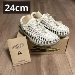 KEEN NATURALCANVAS/BIRCH24.5㎝ キーン サンダル 靴 - メルカリ