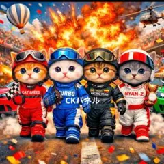 ご確認用　A119 ねこちゃん柄　ハンカチ　ハンドメイド12/26