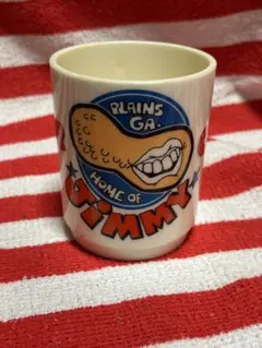 ビンテージ1970年代JIMMYCARTERプラスチックマグデザインgood