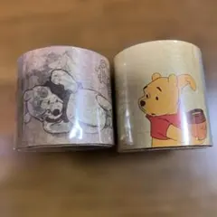 くまのプーさん デコテープ&ロール付箋