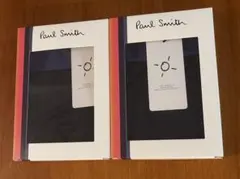 新品【Paul Smith ロングボクサーパンツ】ネイビー　2枚　サイズＬ　箱入のサムネイル