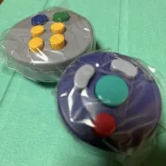 ニンテンドー　コントローラー　ボタンコレクション　ガチャガチャ　2点セット