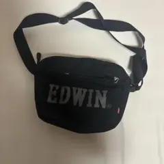 EDWIN ブラック ショルダーバッグ
