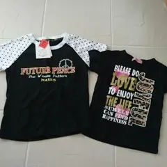 新品タグつき！２枚セット半袖Tシャツ110
