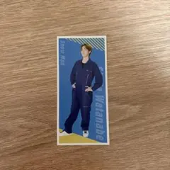 月刊 ザ・テレビジョン 推しおり Snow Man 渡辺翔太 1枚