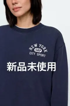 gapヴィンテージソフトフレンチテリーロゴスウェット