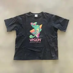 VISION カメレオン XL ブラック Tシャツ