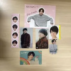 なにわ男子　西畑大吾　クリアカード　シール　デタカ