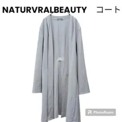 NATURVRALBEAUTY　ノーカラー　トレンチコート　薄手