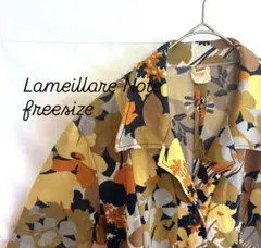 70s vintage freesize 花柄ロングワンピース レトロガール