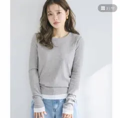 コカ　coca　レイヤード長袖カットソー　Mサイズ