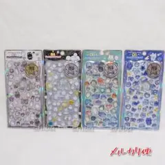 光るプチドロップステッカー　しろくろ　シマエナガ　うみのなかま　ほしぞら　シール