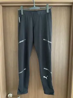 PUMA ブラック リフレクタータイツ　L drycell レディース