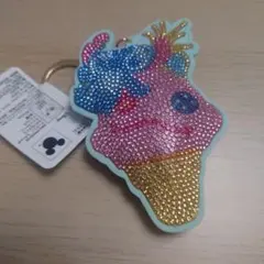 ディズニー スティッチ カラフルアイス ラインストーンマスコット