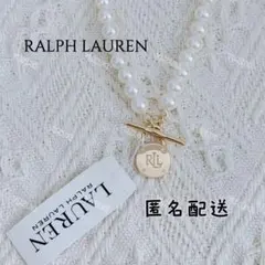 RALPH LAUREN パール ゴールド 南京錠 ネックレスのサムネイル