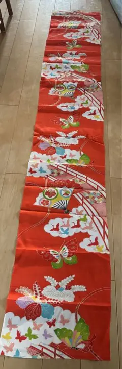 【新品未使用】子どもの着物用　反物生地