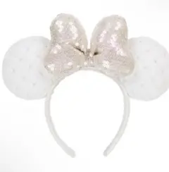 最終価格 即購入可 ディズニーランド カチューシャ スパンコール付き ミニー