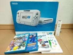 動作品Nintendo Wii U セット ゲームソフト4本付き