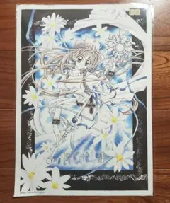 完全受注レア品 複製原画 種村有菜原画展 Amazon.co.jp: 種村有菜原画展 完全受注生産 複製原画 神風怪盗