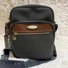 サムソナイト　ショルダーバック　ダークグリーン　ビジネスバック