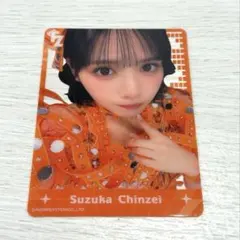 鎮西寿々歌 ミラーボール FRUITS ZIPPER 東京ドーム クリアトレカ