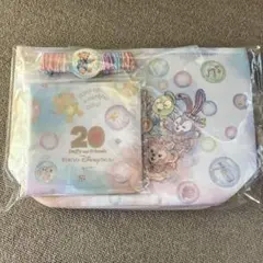 ダッフィー＆フレンズ20周年　スーベニアランチグッズ　ディズニー