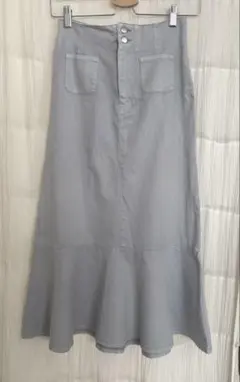 ems exciteフレアロングスカート マーメイドフレアスカート GRL