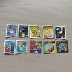 ポケモン スタンプシール 10枚セット
