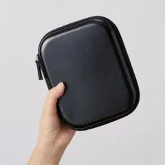 お値下げ中❗️未使用レザースタイルマルチケースLブラック黒