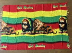 ボブ・マーリー タペストリー レゲエカラー アフリカケニア現地調達品