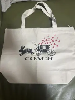 ☆coachコーチユニコーンプリント トートバッグ希少 - メルカリ