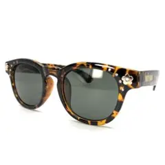 【良品】MARY QUANT マリークワント　ベッコウ柄 ウェリントンサングラス