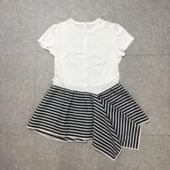 BORDERS at BALCONY アシンメトリーティー　tシャツ　Mのサムネイル