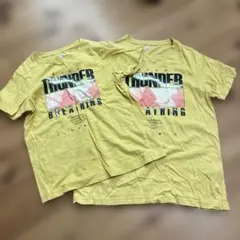 鬼滅の刃　善逸　Tシャツ 2枚セット UT 130.150