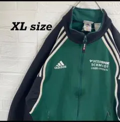 アディダス　90sバックロゴトラックジャケット　配色◎