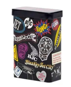 THE BLANKEY JET CITY キーホルダー 7個セット BLANKEY JET CITY グッズ ステッカーキーホルダー入CDケースの