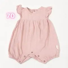 First Closetファーストクローゼット ベビー ロンパースフリル 70のサムネイル