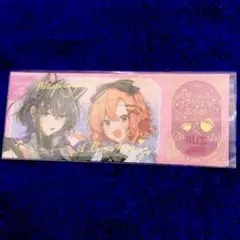 ささやくように恋を唄う サンリオ 箔押しチケット風クリアカード 特典