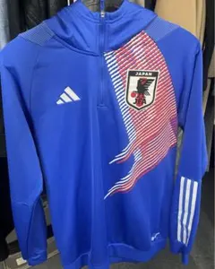  日本代表 ジャージ ネイビー　非売品　支給品　サッカー　Ｌサイズ adidas 日本代表 ジャージ ネイビー 非売品 支給品 Lサイズ サッカー