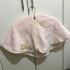 MIKI HOUSE ミキハウス ポンチョ ピンク 70-85