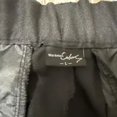 ワークマン　ワイドパンツ　Lのサムネイル