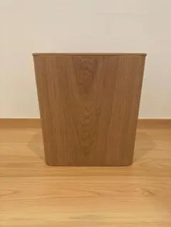 無印良品 木製ごみ箱 袋止めワイヤー 蓋付 角型のサムネイル