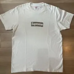 Supreme xBurberry ホワイト Tシャツ Mサイズ - メルカリ