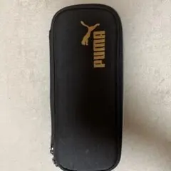 PUMA 펜슬 케이스 펜슬 케이스 블랙 골드